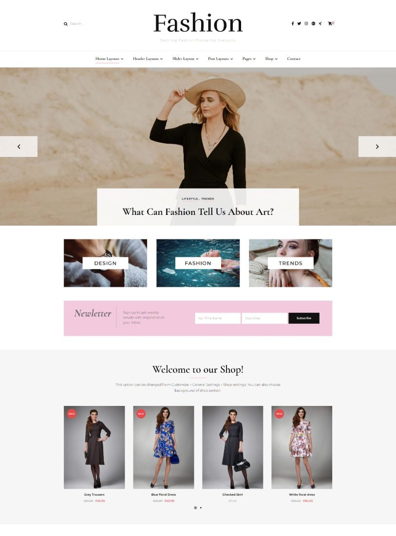 Blossom Fashion Pro WordPress Theme