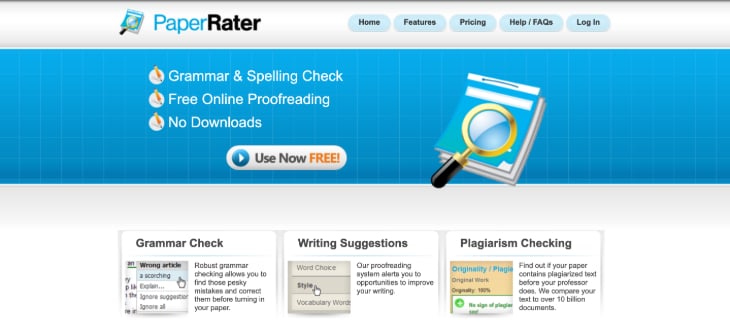 Paper Rater Grammar Checker Tools