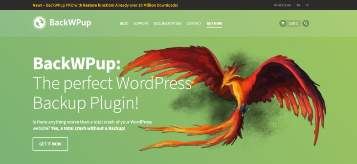 BackWPup Backup WordPress Plugin