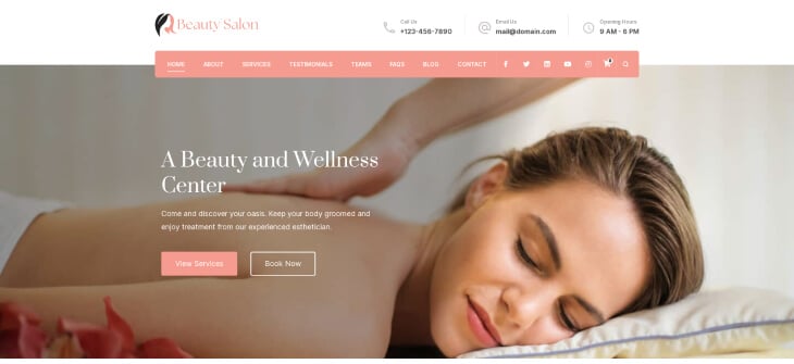 Beauty Salon – Blossom Spa