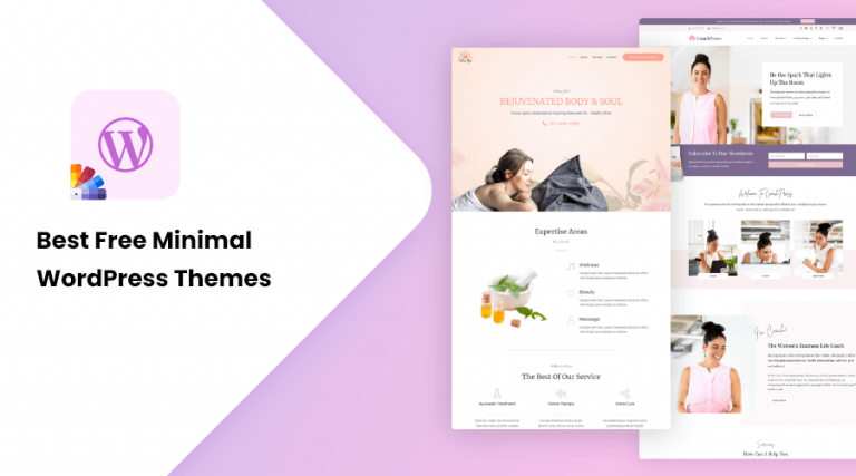 25+ Best Free Minimal WordPress Themes of 2026