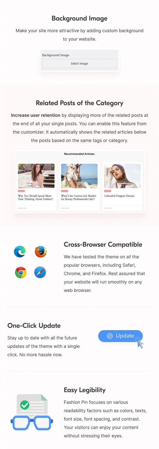 Fashion Pin - Free Pinterest Style WordPress Theme